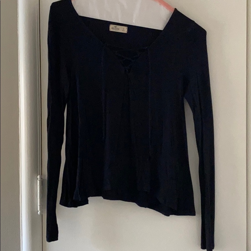 Hollister Lace Up Shirt